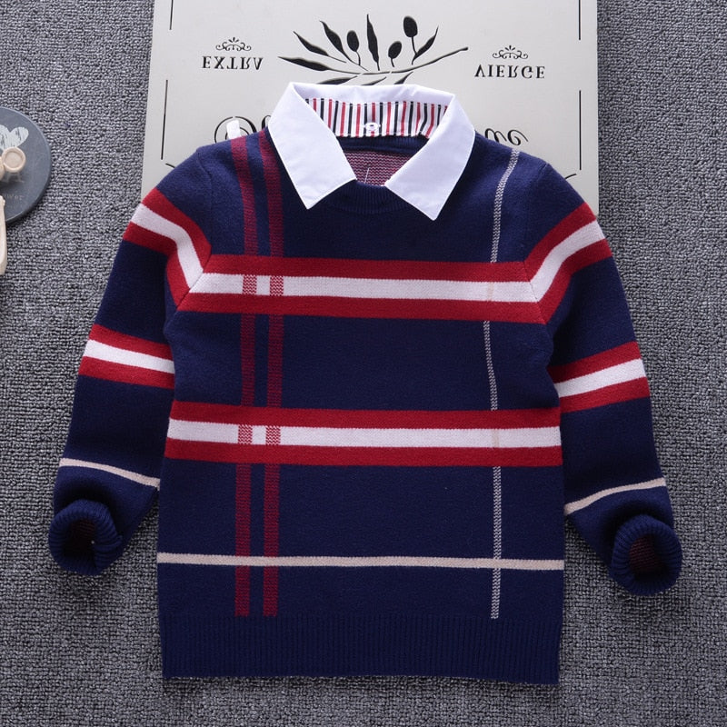 Suéter Burberry -  Uma releitura do suéter famoso para os pequenos fashionistas.